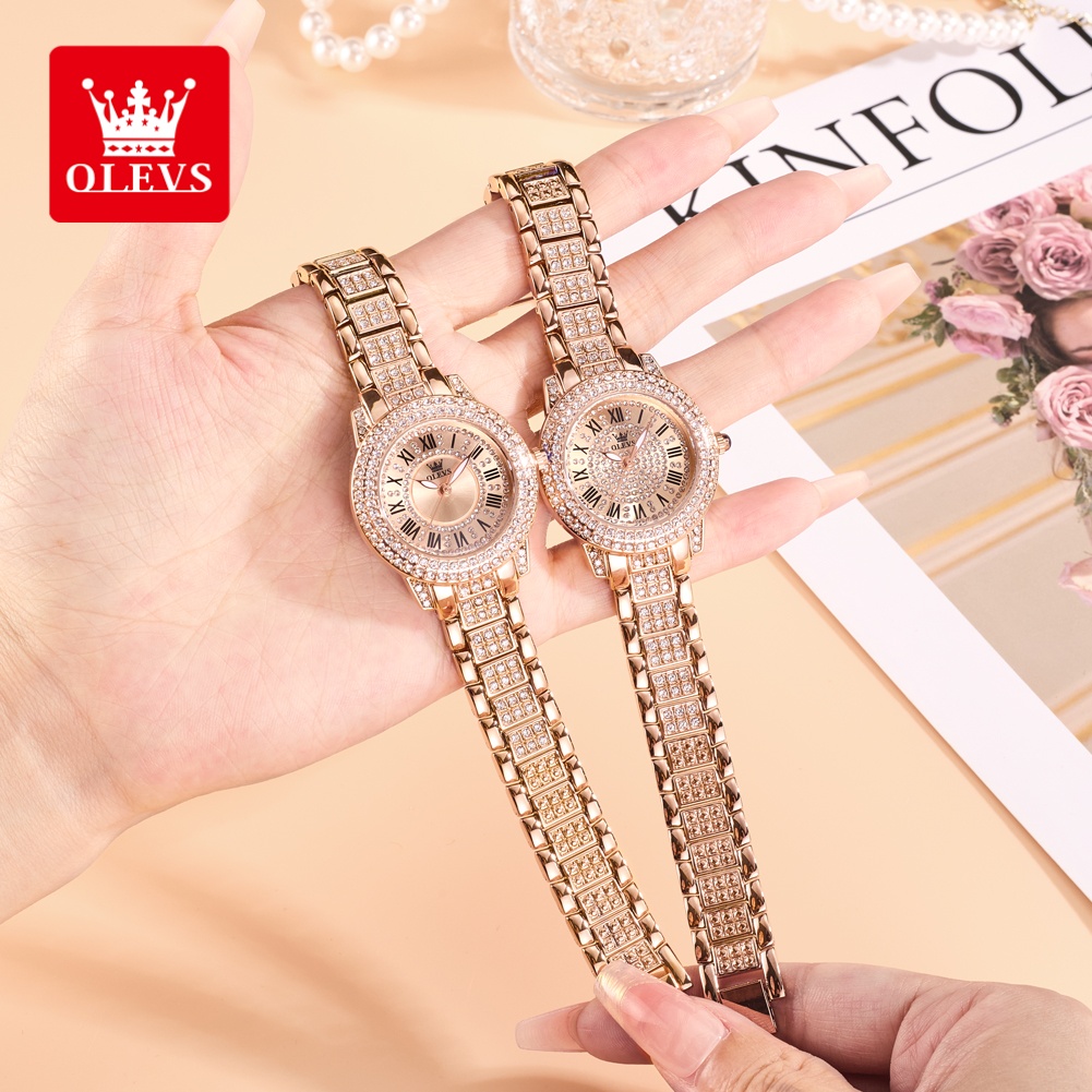 Luxury Watch & Jewellery Recensioni - OLEVS luxe mode dames montres cadran