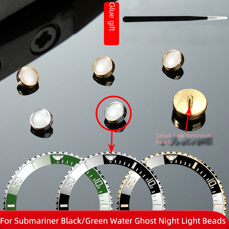 Luxury Watch Online - Perle lumineuse pour Rolex Submariner, vert,
