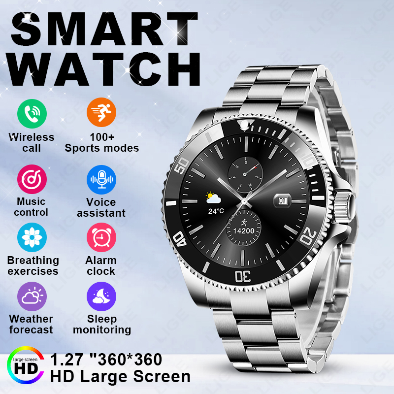 Montre connectée LIGE 2026, éc - Luxury Watch German avis et prix