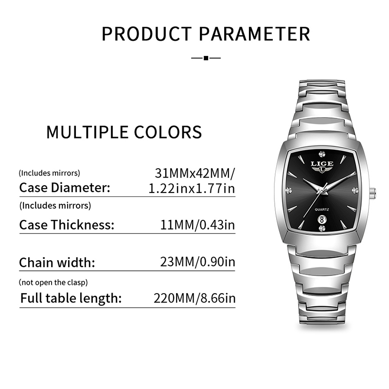 LIGE montre femmes affaires lu - Luxury Watch & Jewellery Recensioni avis et prix